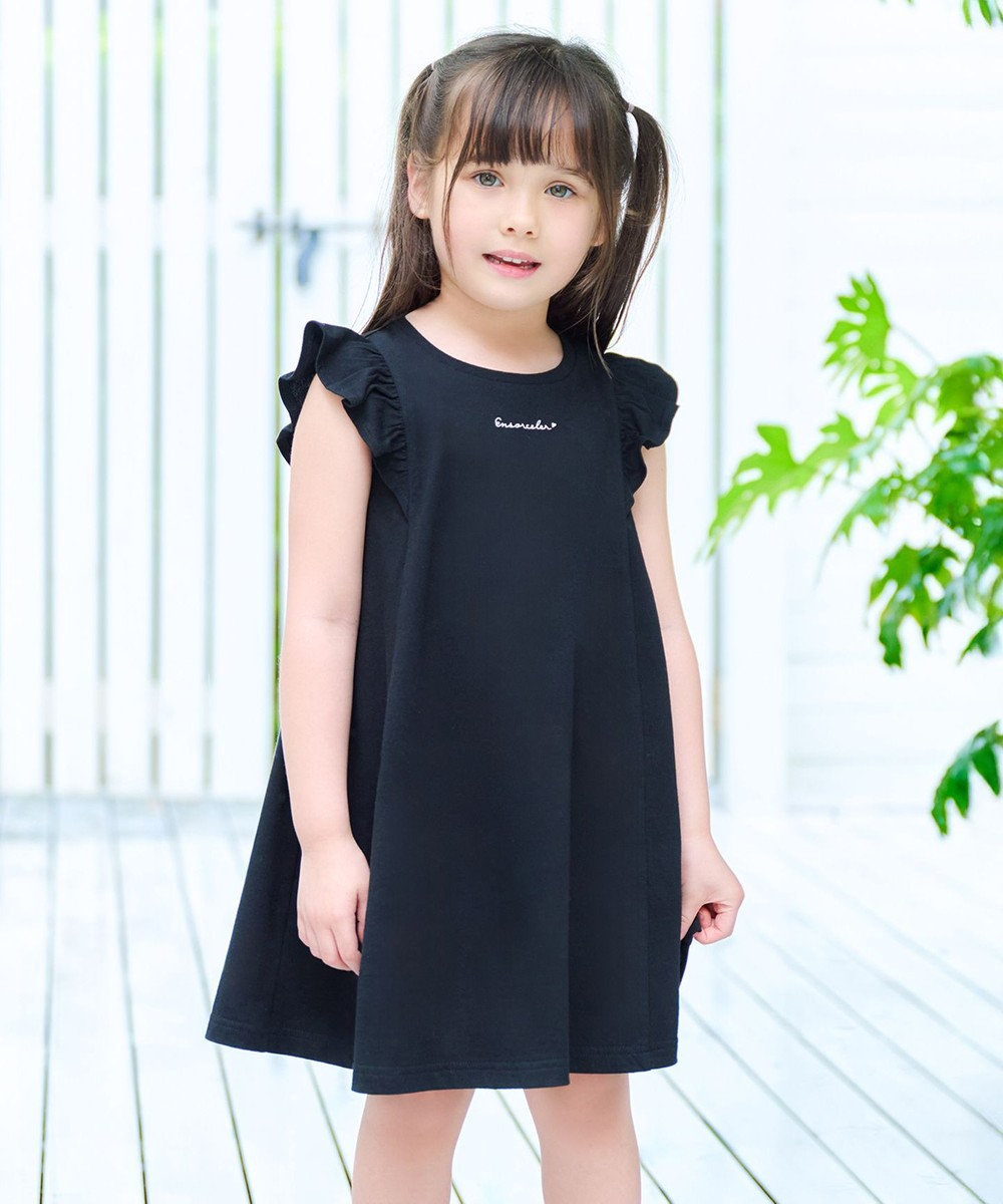 ANY KIDS ひんやりクール カットソーワンピース 