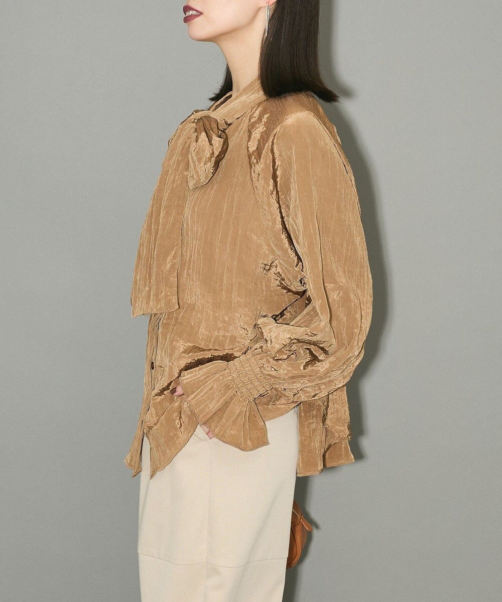 Green Parks ボウタイリボンブラウス 