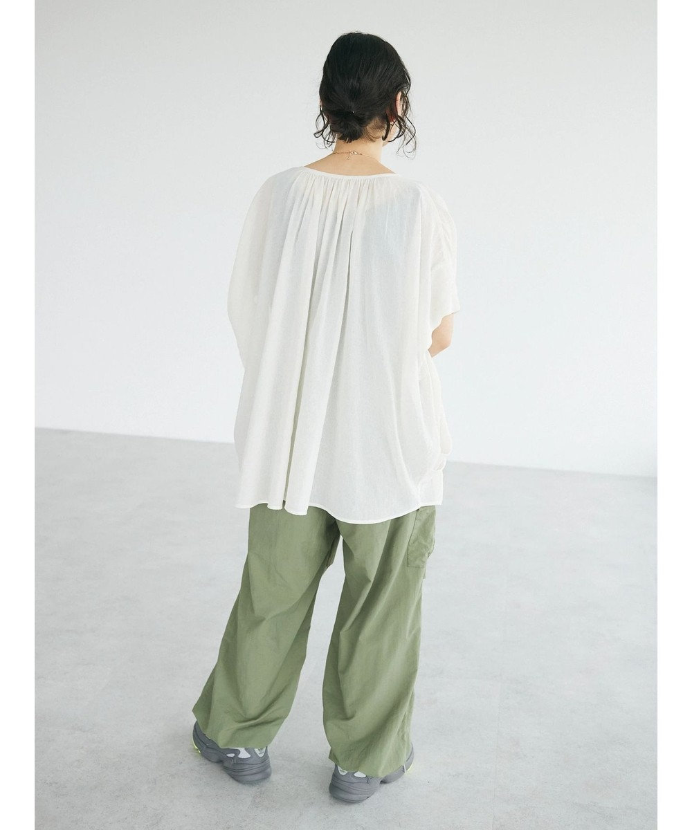 CRAFT STANDARD BOUTIQUE ウ゛ィンテージボイル２ＷＡＹタックブラウス 