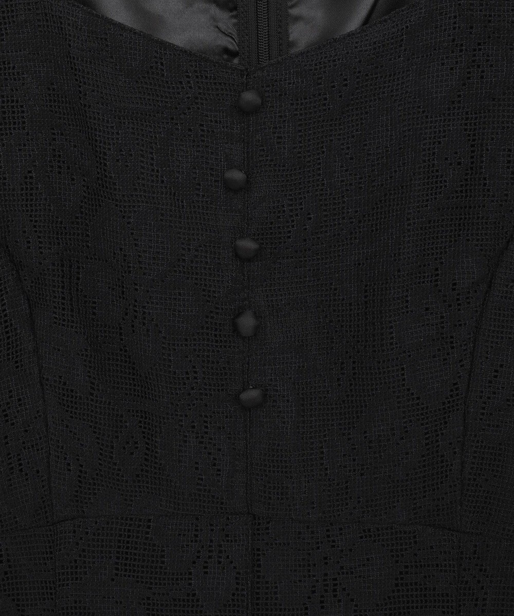 earth music&ecology パネル切り替えレースワンピース 