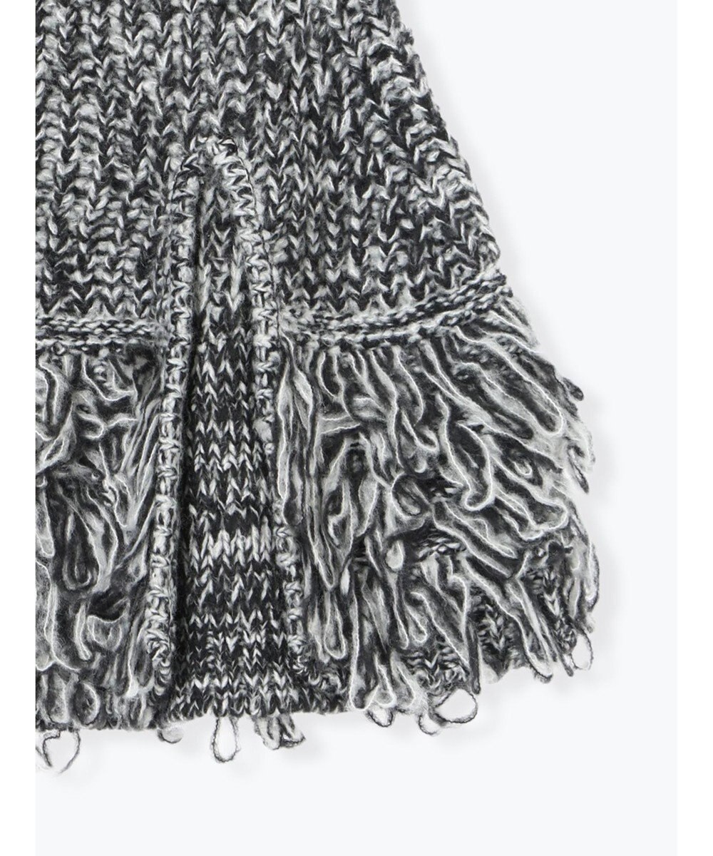 Te chichi ループ編みポンチョ 