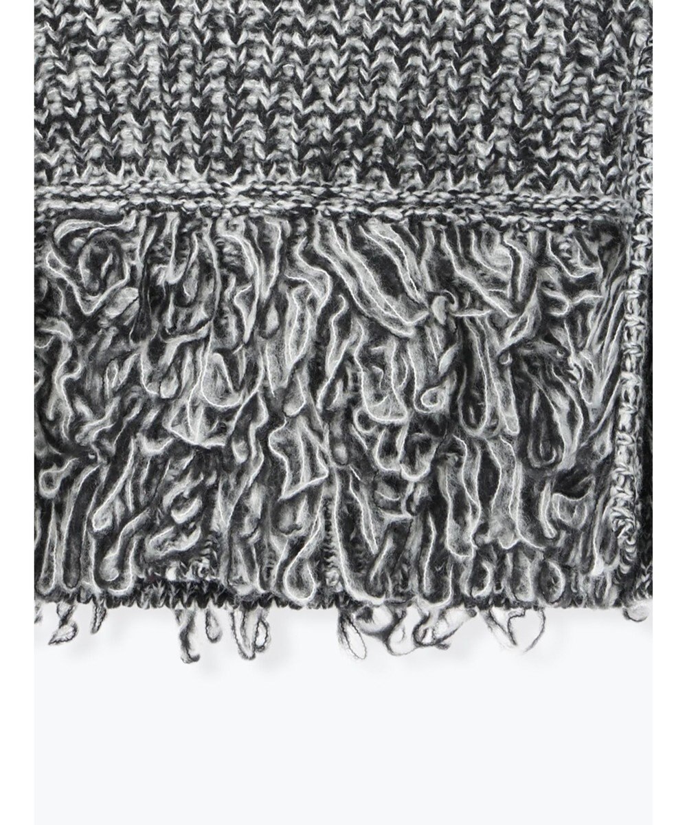 Te chichi ループ編みポンチョ 