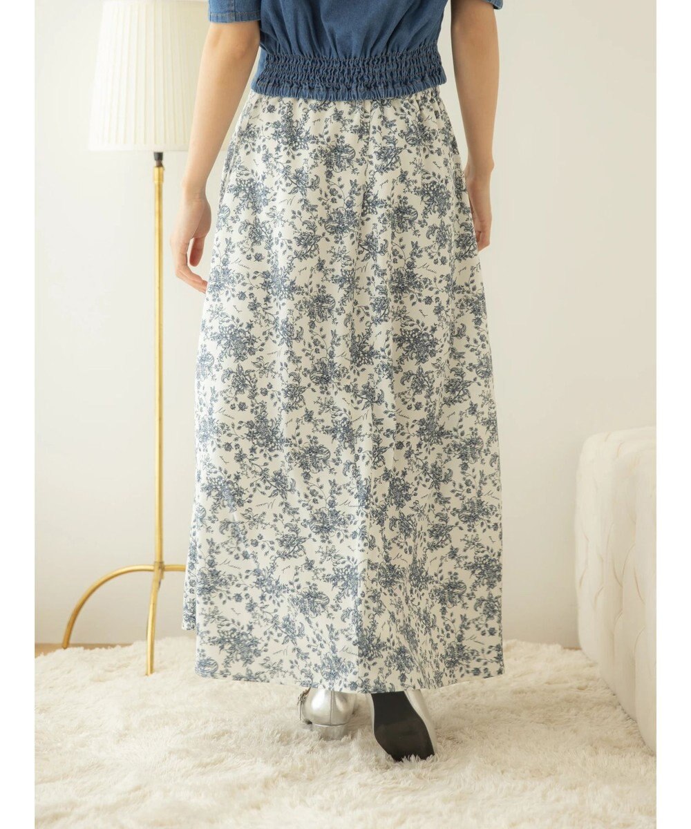 earth music&ecology 隠れリス柄スカート 