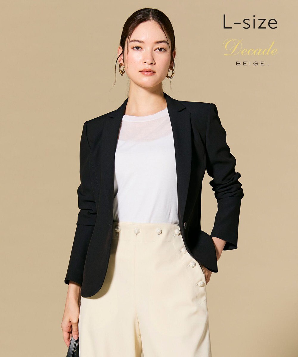 BEIGE， 【L-size・セットアップ対応 】LUIZA / テーラードジャケット 