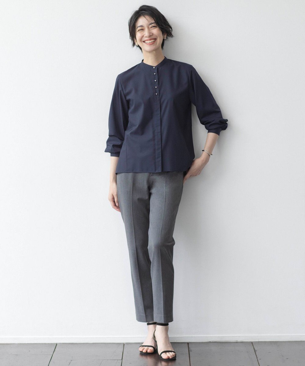 J.PRESS LADIES L 【WEB限定カラーあり・洗える】Lim-bless50sツイル ブラウス 