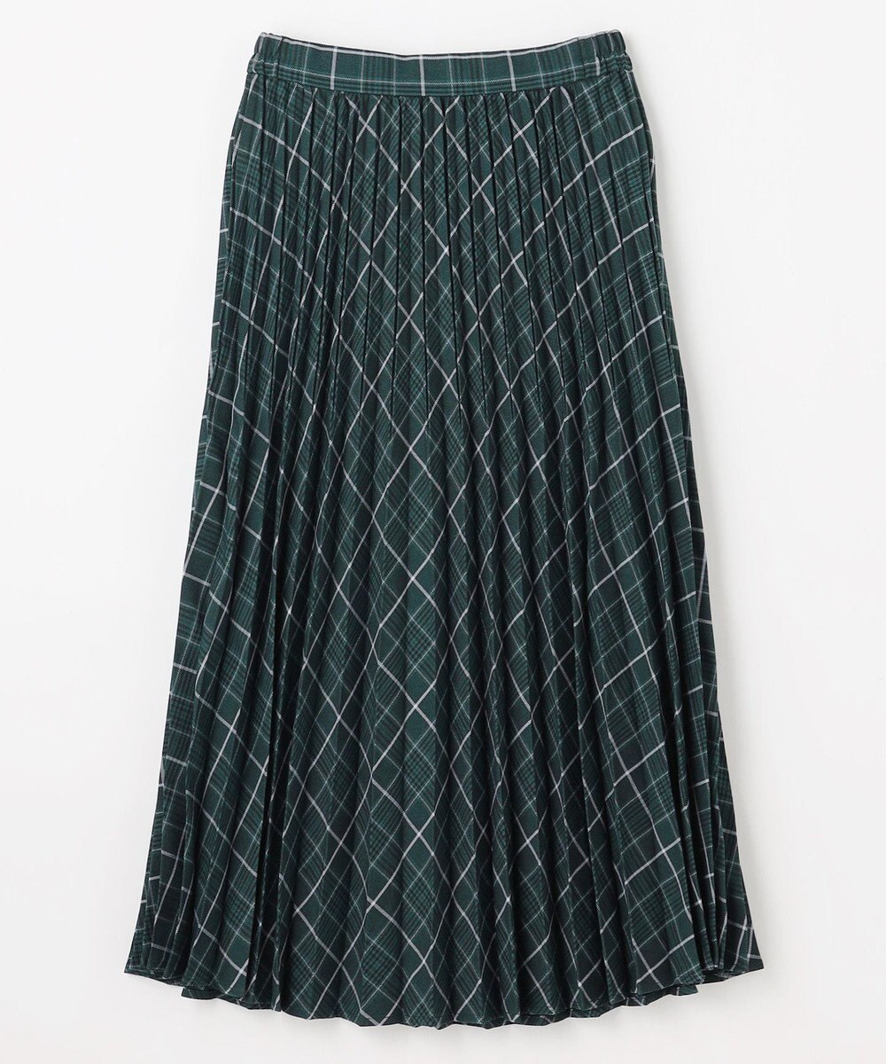 ANY 【新色追加/ウエストゴム】ウーリッシュプリーツスカート 