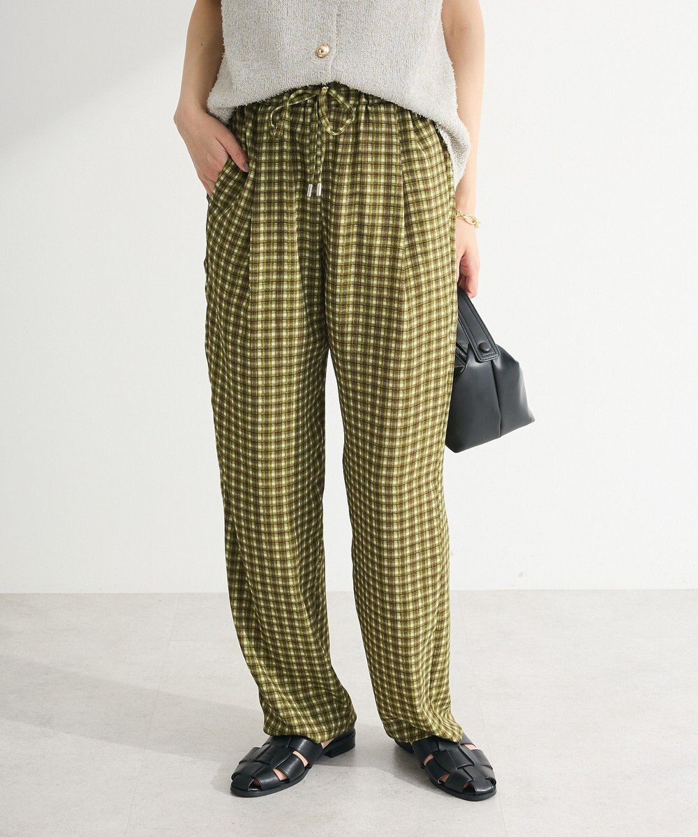 Green Parks 柄イージーパンツⅤ（テーパード） 