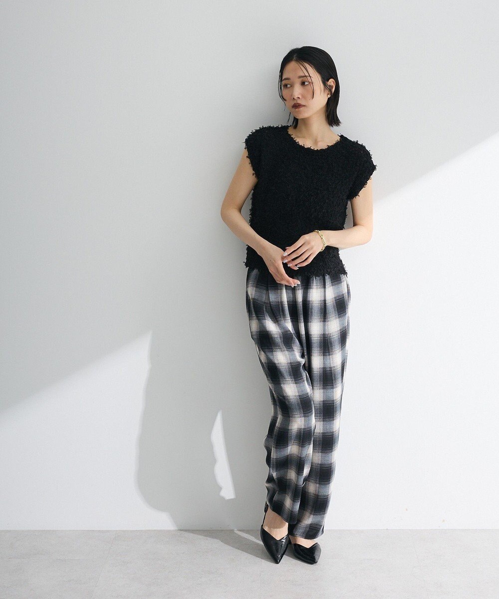 Green Parks 柄イージーパンツⅤ（テーパード） 