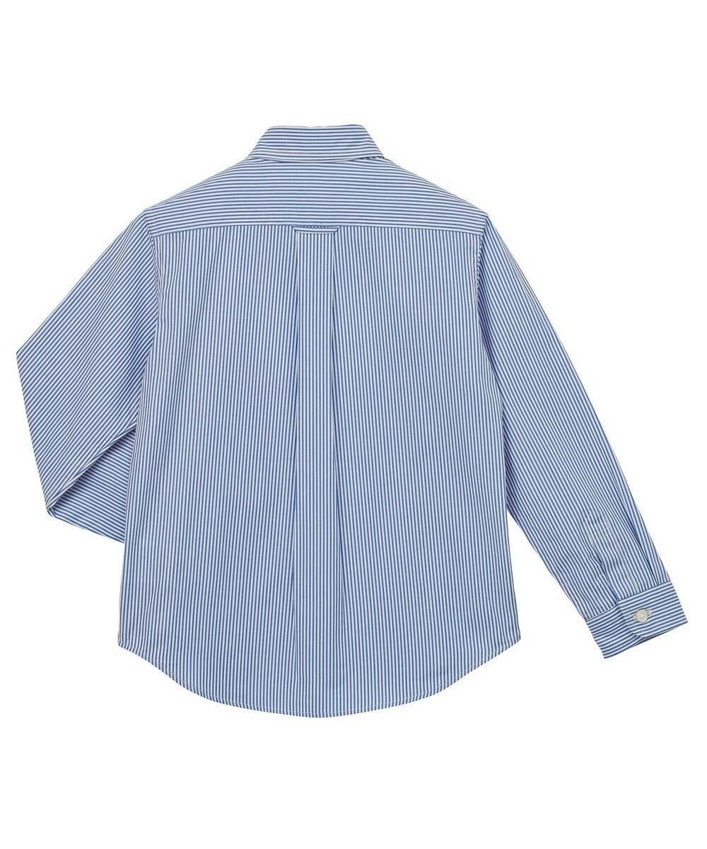 MIKI HOUSE HOT BISCUITS 【110-130cm】ブロード素材の長袖シャツ 