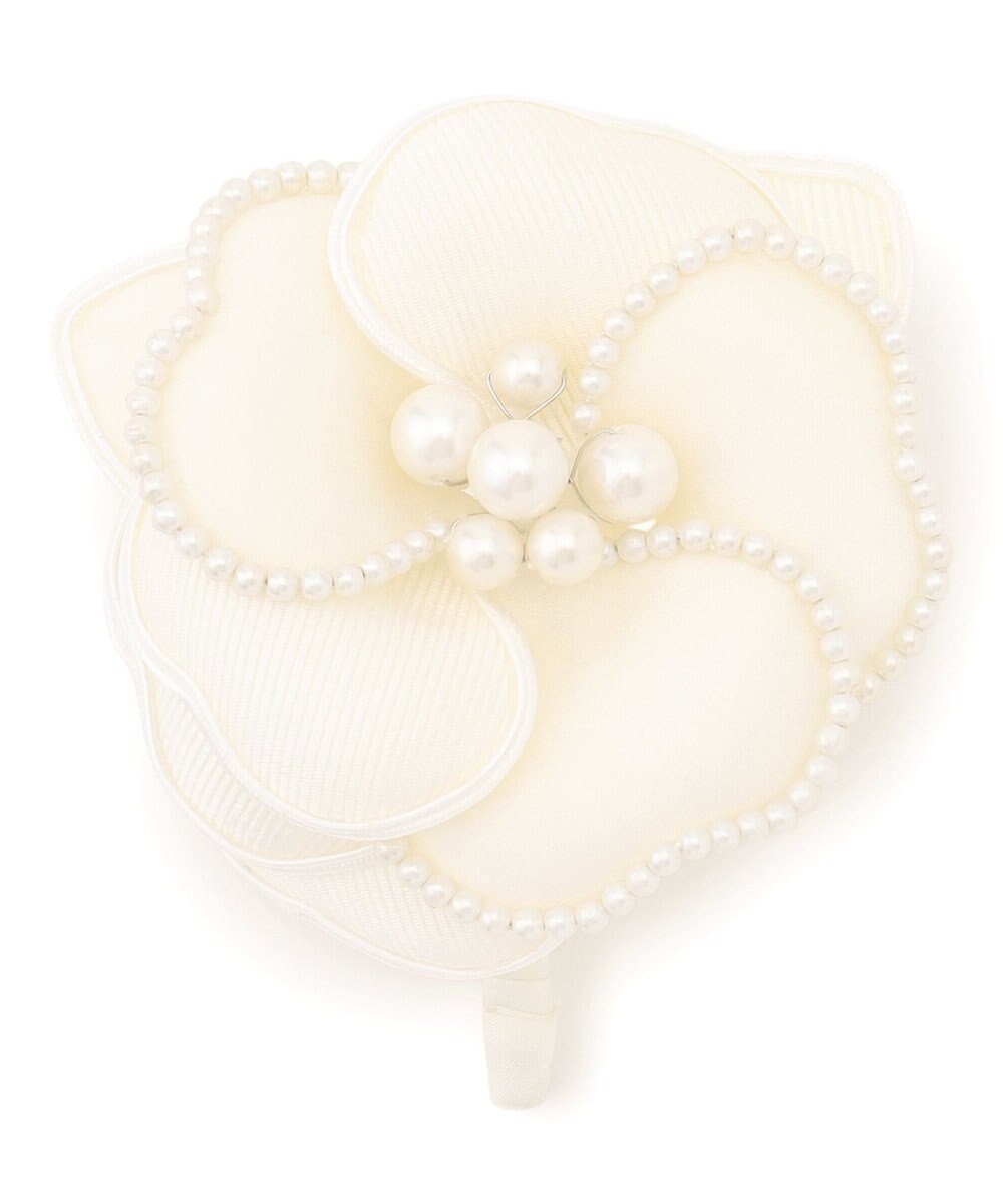 23区 パールトリミング コサージュ 