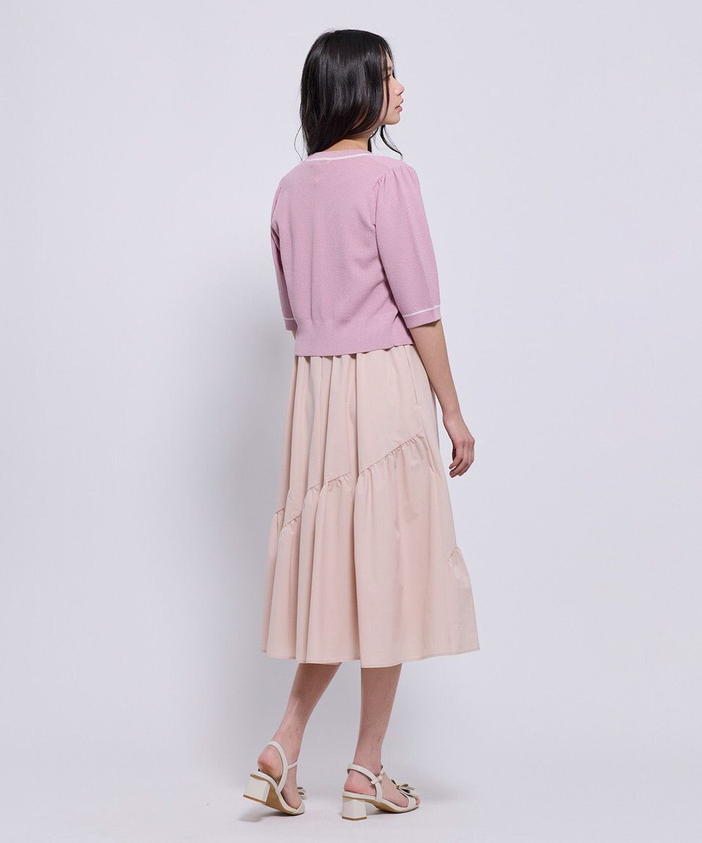 TOCCA HONEYCOMB MESH KNIT カーディガン 