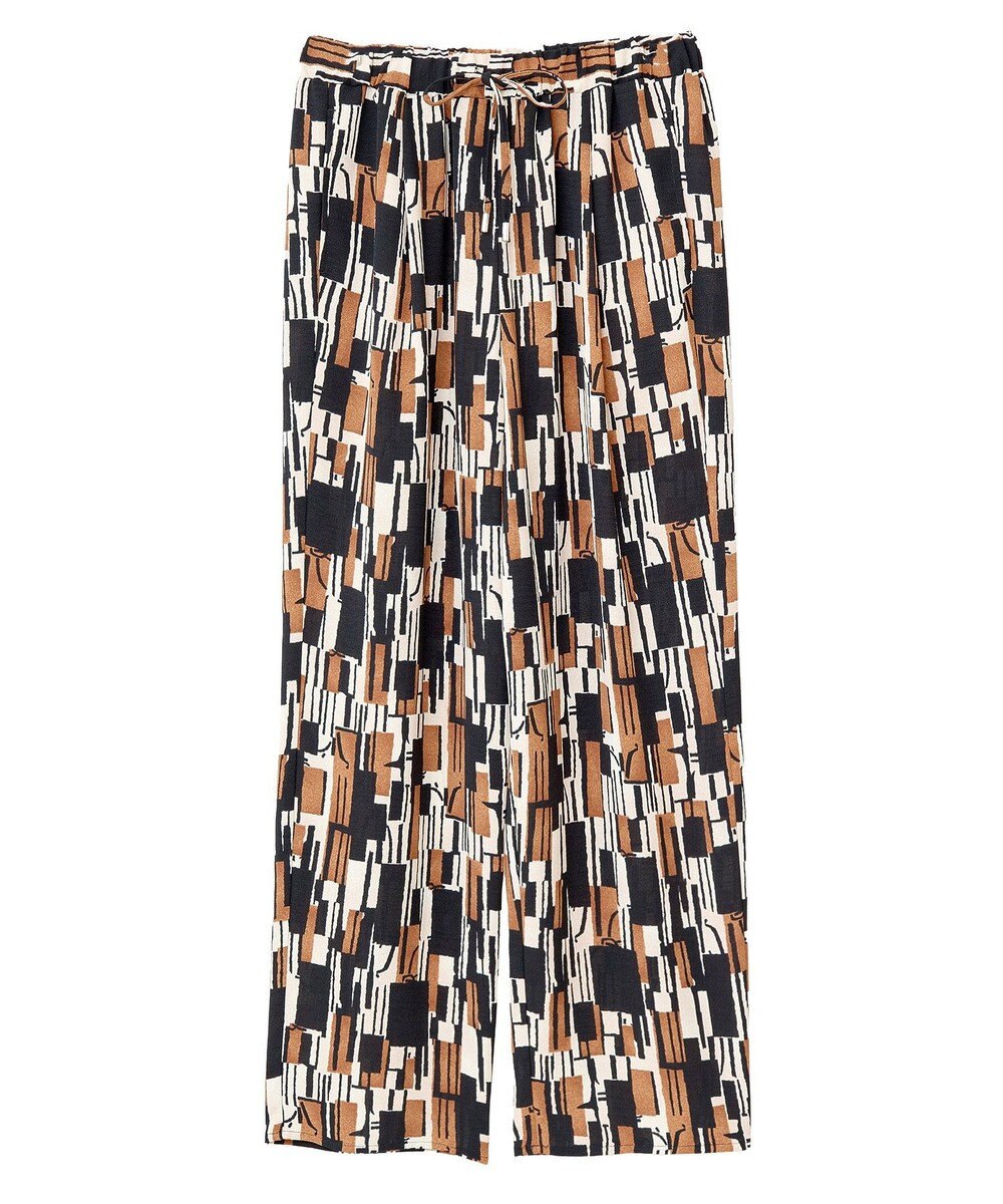 Green Parks 柄イージーパンツⅤ（テーパード） 