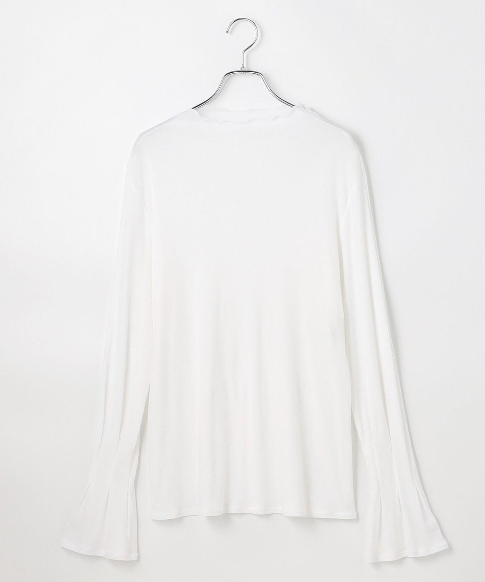 #Newans 【洗濯機可能】フレアカフスシアープルオーバー 