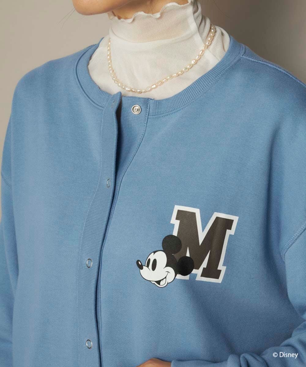 OP／FILA 【ocean pacific】ミッキー/裏毛カーディガン【Disney/ディズニー】 