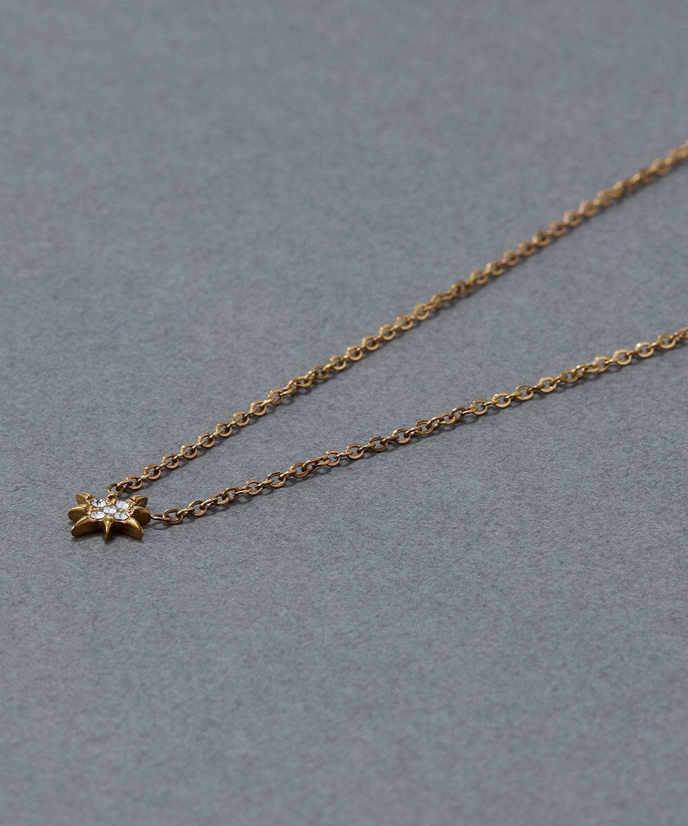 Phoebe 〈金属アレルギー対応〉ルミエールスターライトネックレス/ゴールド 星モチーフ 