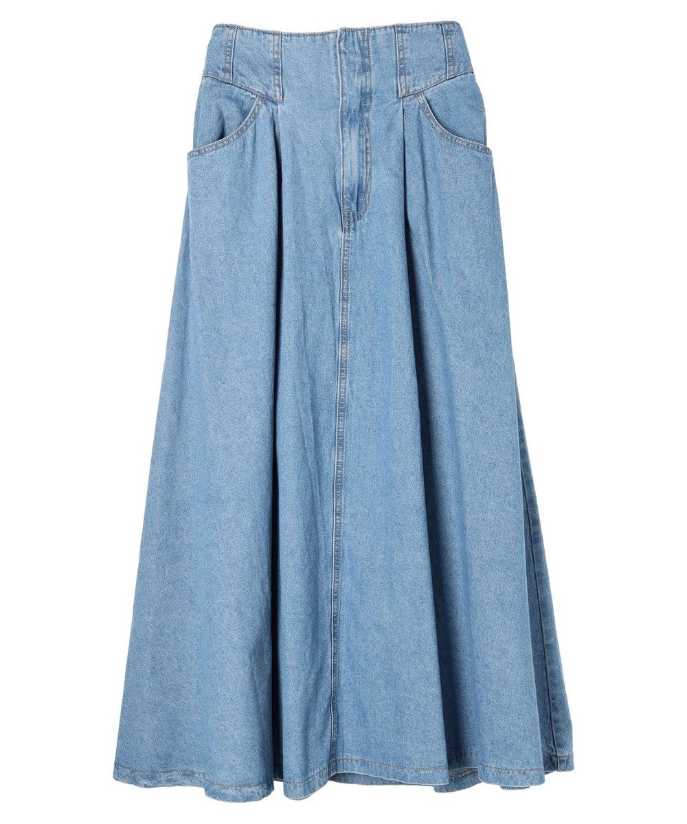 Green Parks ・ＳＵＧＡＲ　ＳＰＯＯＮ　コルセット風フレアスカート 