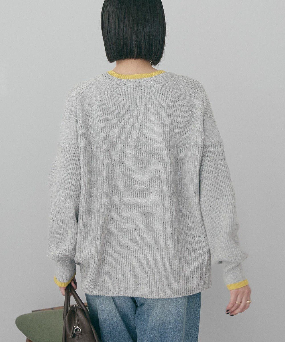 AMERICAN HOLIC 【WEB限定】配色ラインニットプルオーバー 