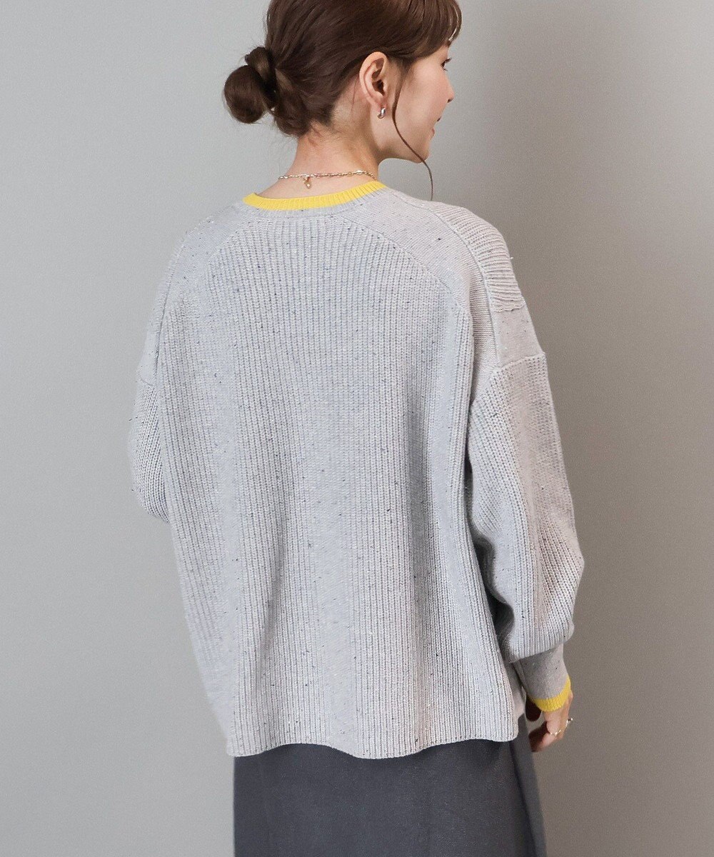 AMERICAN HOLIC 【WEB限定】配色ラインニットプルオーバー 