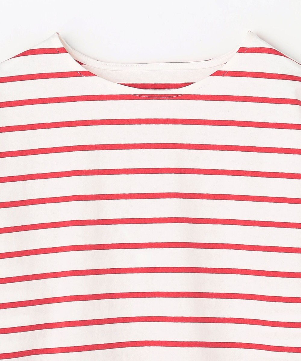 ANY L コクーンボーダープルオーバー 