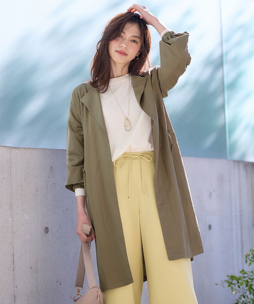 ANY 【洗濯機可/UVケア/接触冷感】ドロストピケカーディガン 