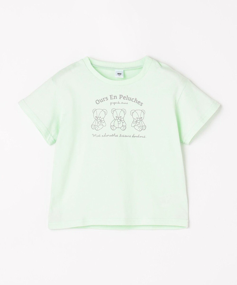 ANY KIDS 【一部店舗/WEB限定】【綿100%】プリント 半袖Tシャツ 