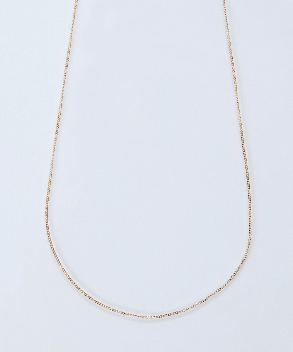 Phoebe 【K10】シャインリンクグルメッタチェーンネックレス/全長:37cm+3cm 