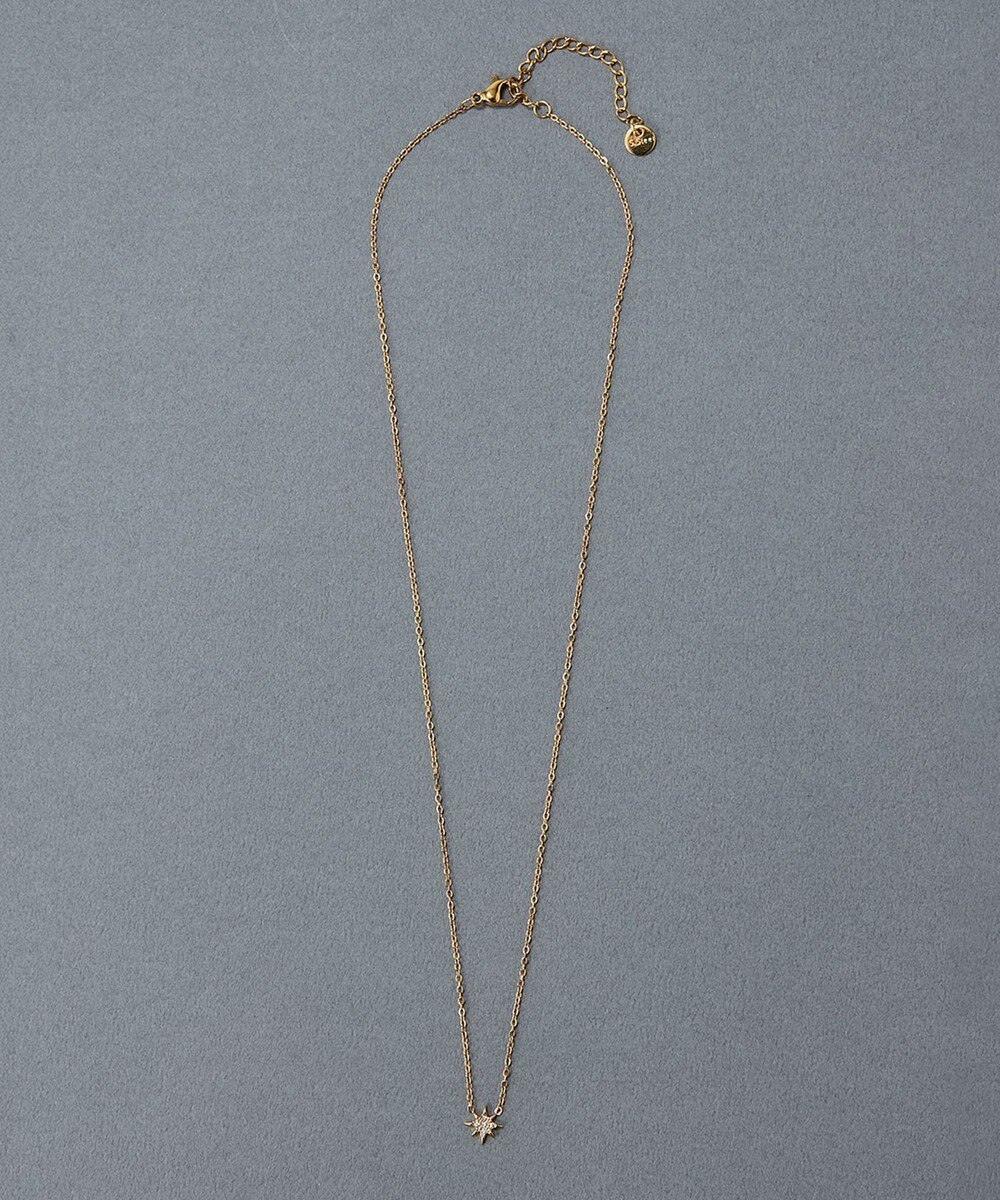 Phoebe 〈金属アレルギー対応〉ルミエールスターライトネックレス/ゴールド 星モチーフ 
