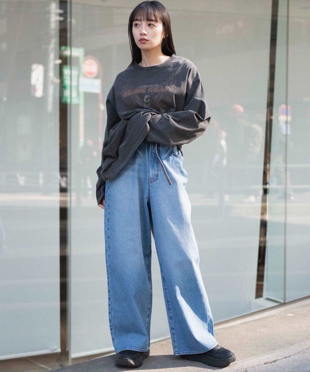 WEGO 【ユニセックス着用ITEM/】スーパーバギージーンズ 