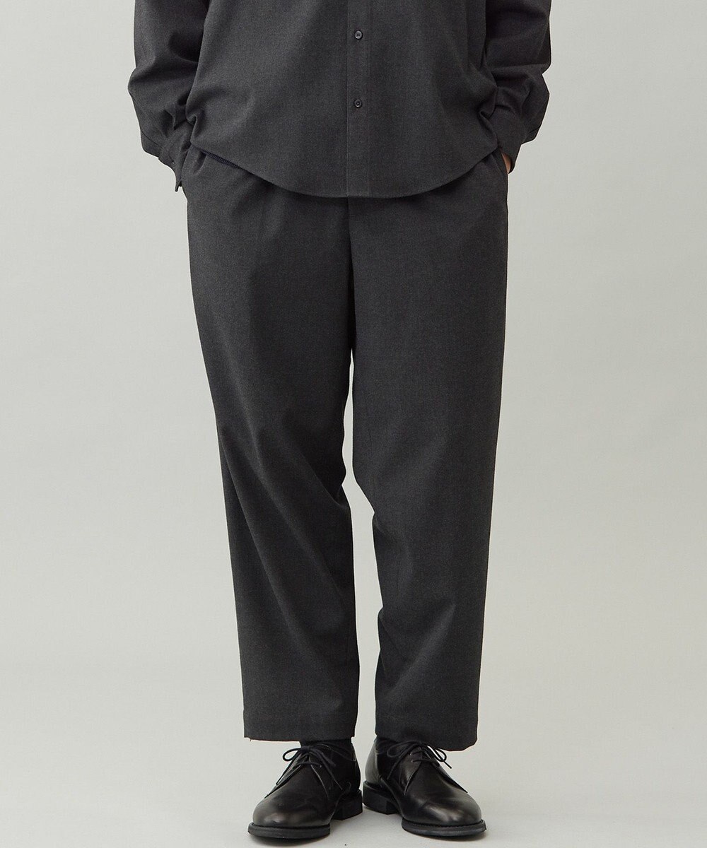 UNFILO MENS 【OCEANS 雑誌・web・YouTube 掲載】FLANNEL TOUCH 機能美パンツ ワイド 