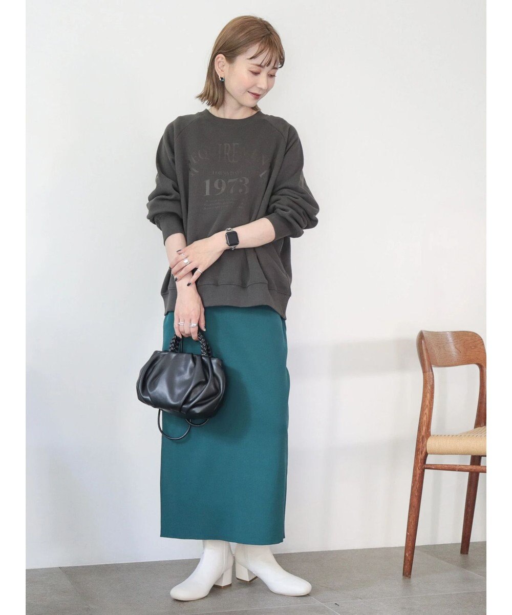 AMERICAN HOLIC エコカルット総針タイトスカート 