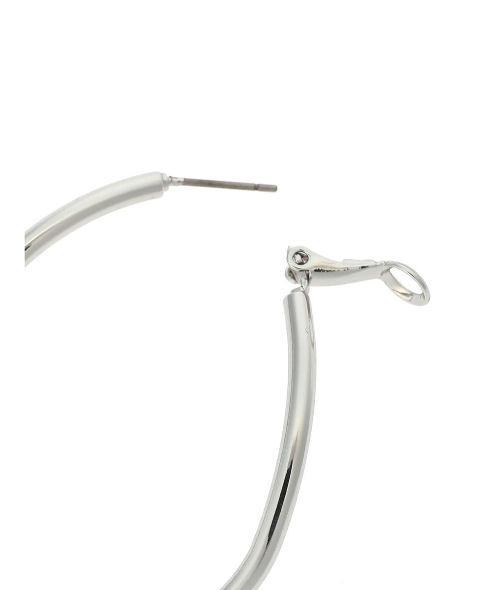 AMERICAN HOLIC 変形メタルフープピアス 