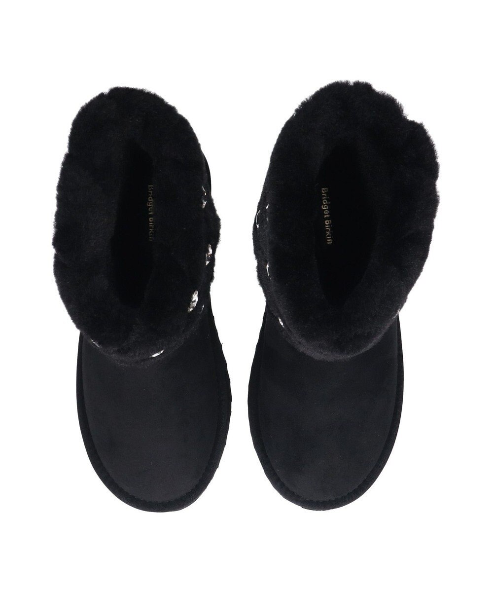 Bridget Birkin 【Bridget Birkin】キルティングビジュームートンブーツ 