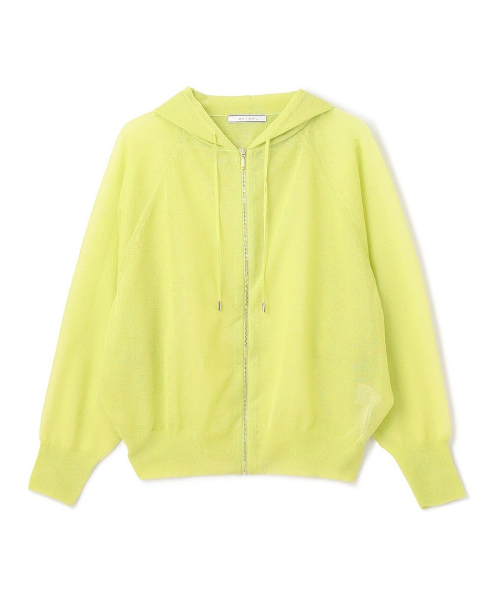 BEIGE， YUZU / ニットパーカー 