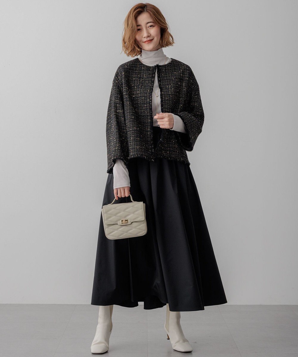 23区 L 【見上愛さん着用/LEE10月号掲載】レイヤードタートル カットソー 