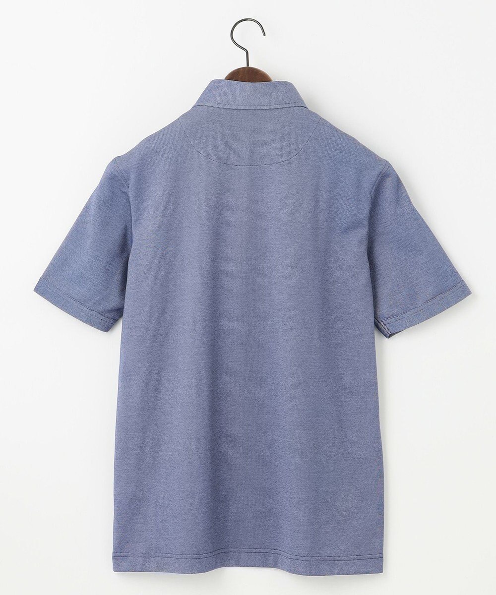 JOSEPH ABBOUD クールビズ【WEB限定・速乾】シャンブレー ポロシャツ 