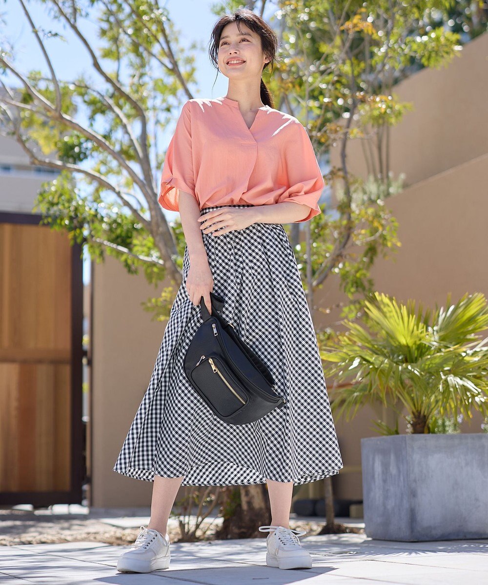 ANY タックスリーブブラウス 