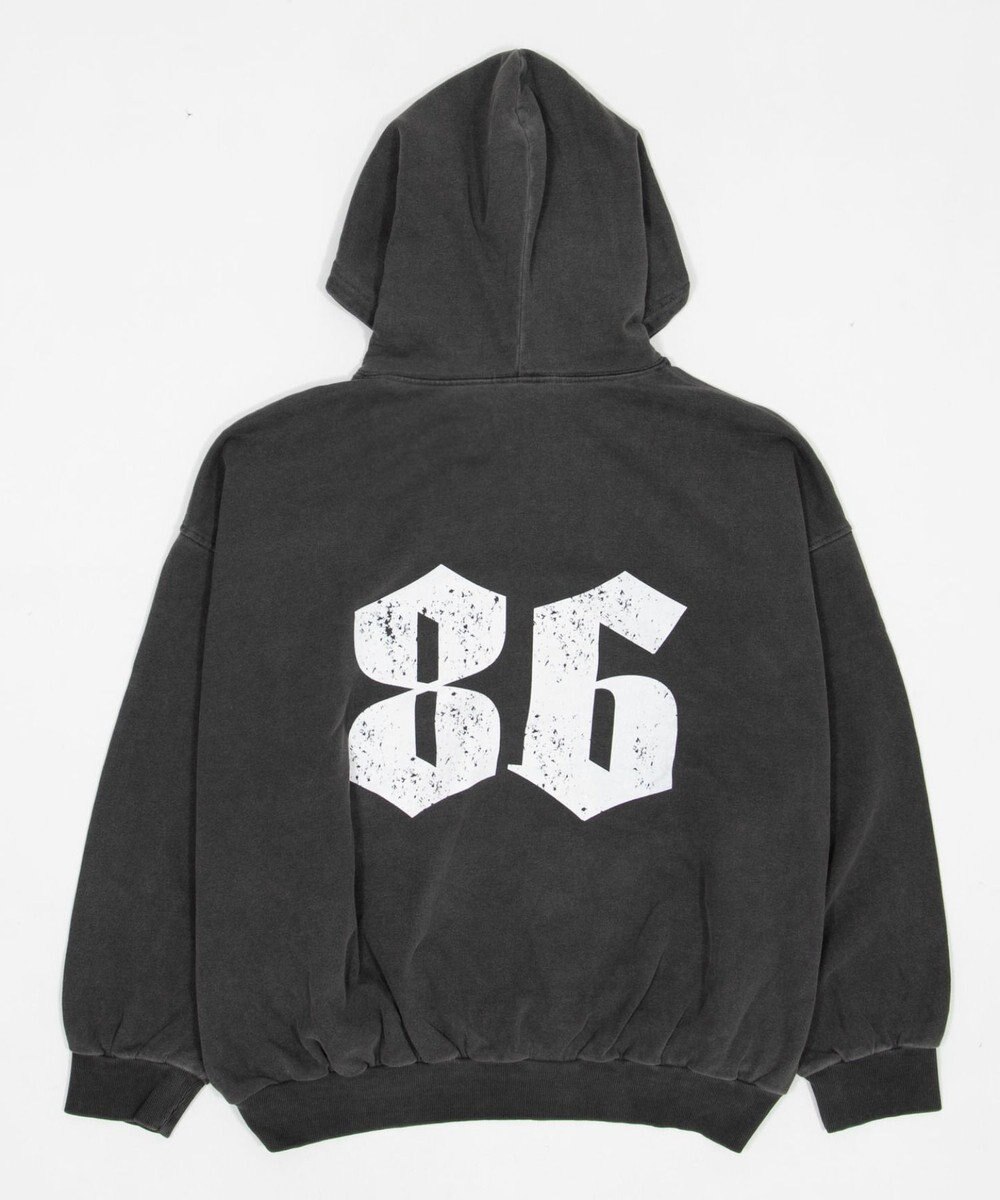 WEGO 【ユニセックス着用ITEM】グラフィックバルーンクロップドプルパーカー 