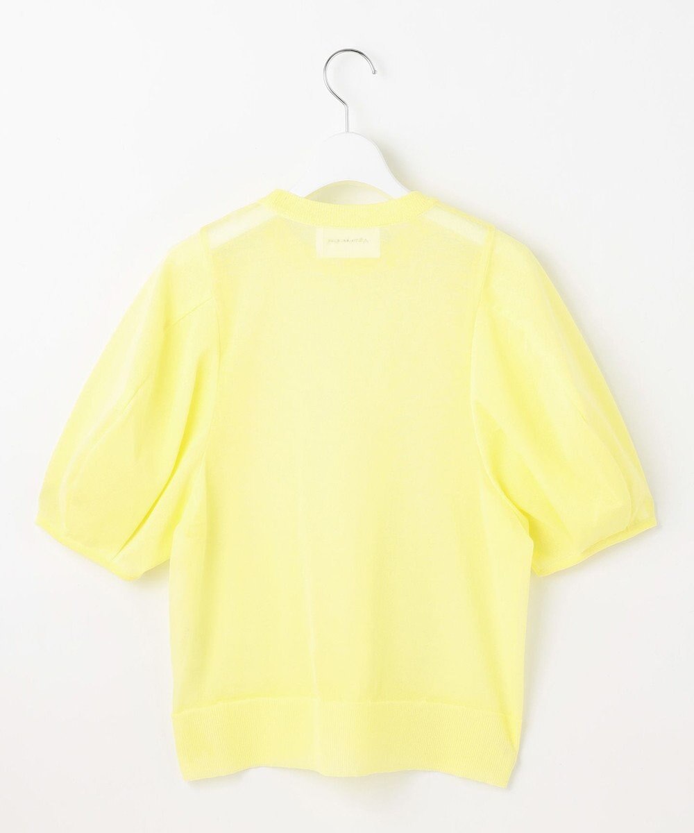 自由区 【カトリエムブーケ】Pure et feminine シアーボリュームスリーブプルオーバー 