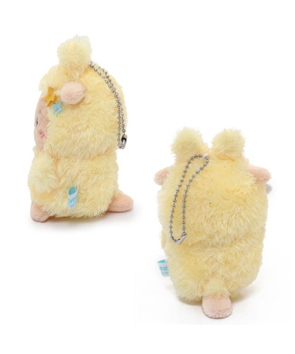 Mother garden らっこいぬ お月見 うさぎキーホルダー 