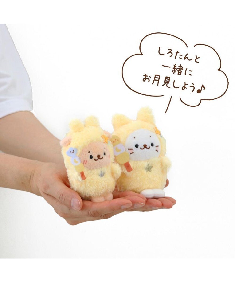 Mother garden らっこいぬ お月見 うさぎキーホルダー 