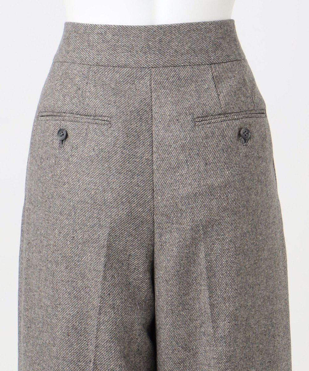 23区 S 【エステータ】シルクネップツイード パンツ 