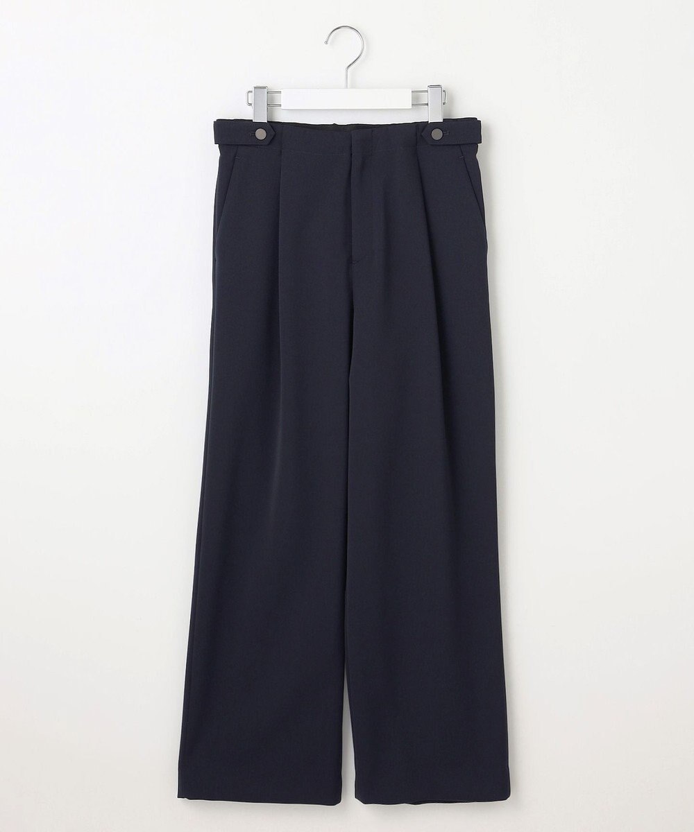 J.PRESS LADIES 【洗える】ノルディスバックスキン ワイド パンツ 