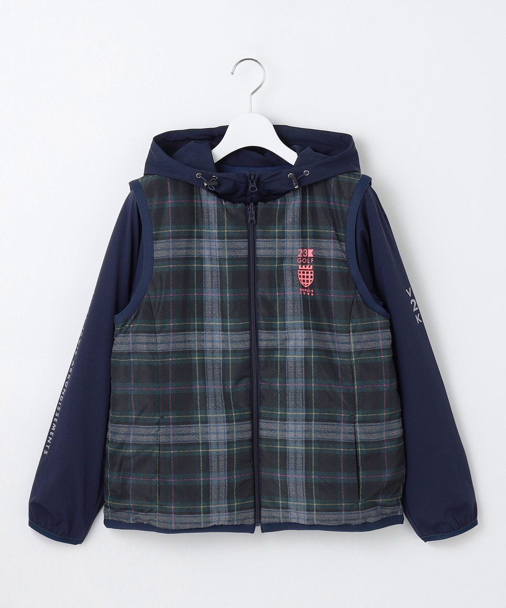 23区GOLF 【WOMEN】マルチウェイ ブルゾン＆リバーシブルベスト セットアイテム　気温の変化に対応 