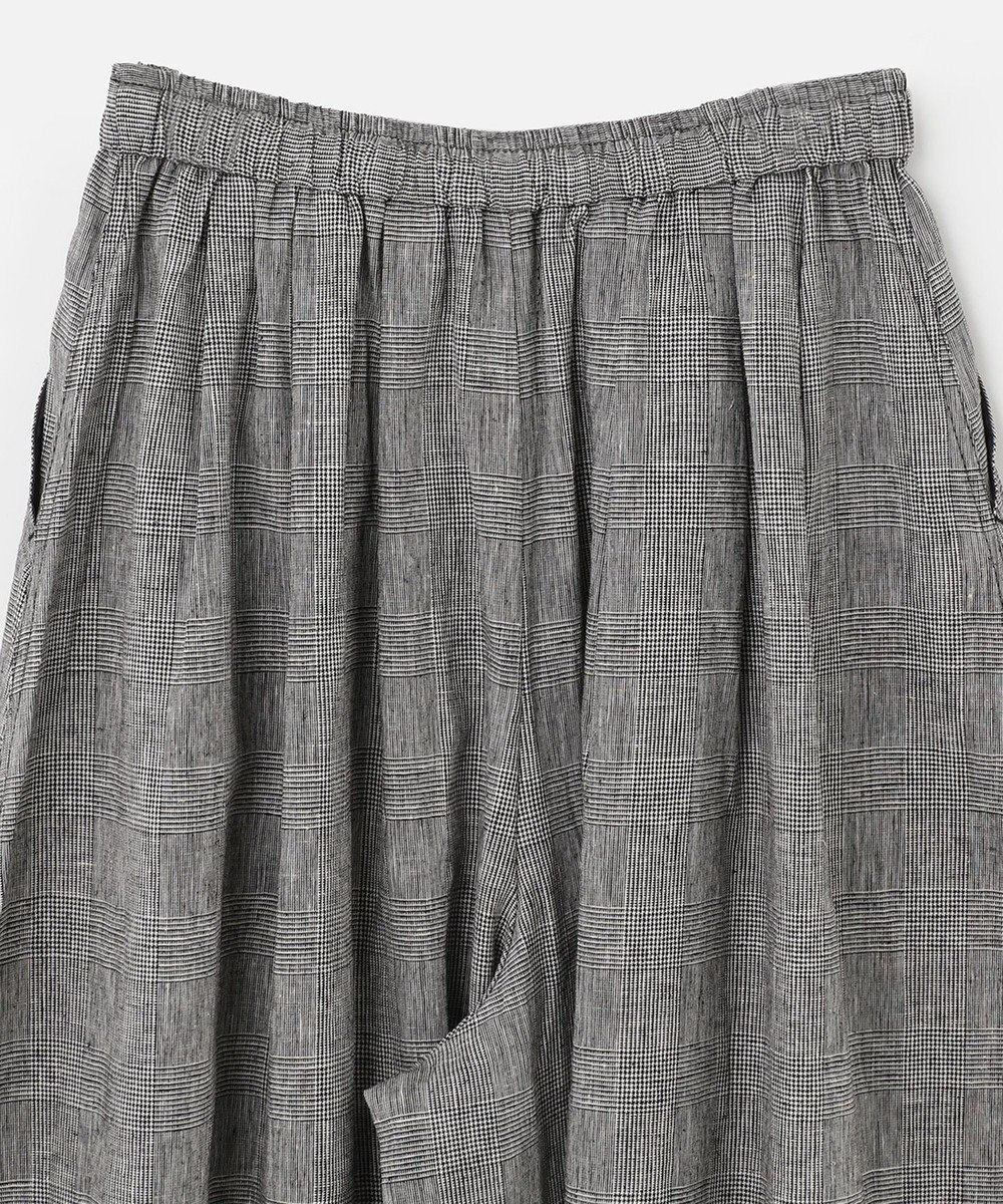 ANY 【接触冷感・UVケア】清涼リネン ガウチョパンツ 