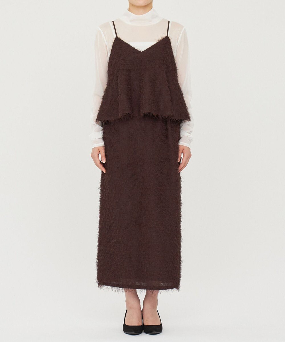 uncrave 【手洗い可】フリンジ ジャガード ビスチェ（uncrave STANDARD） 