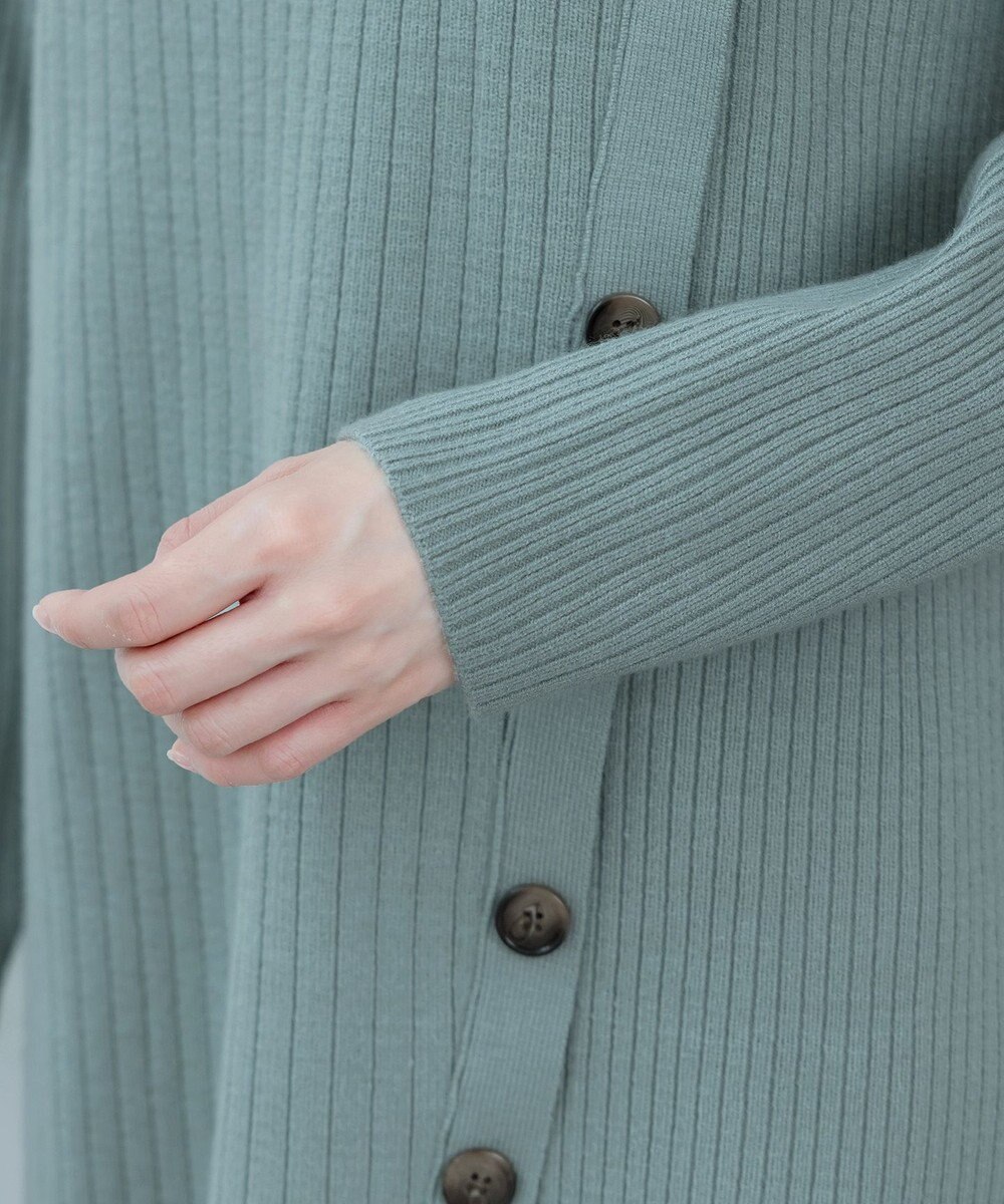 Tiaclasse L 【洗える】1枚でもレイヤード効果のあるサイドボタンチュニック 