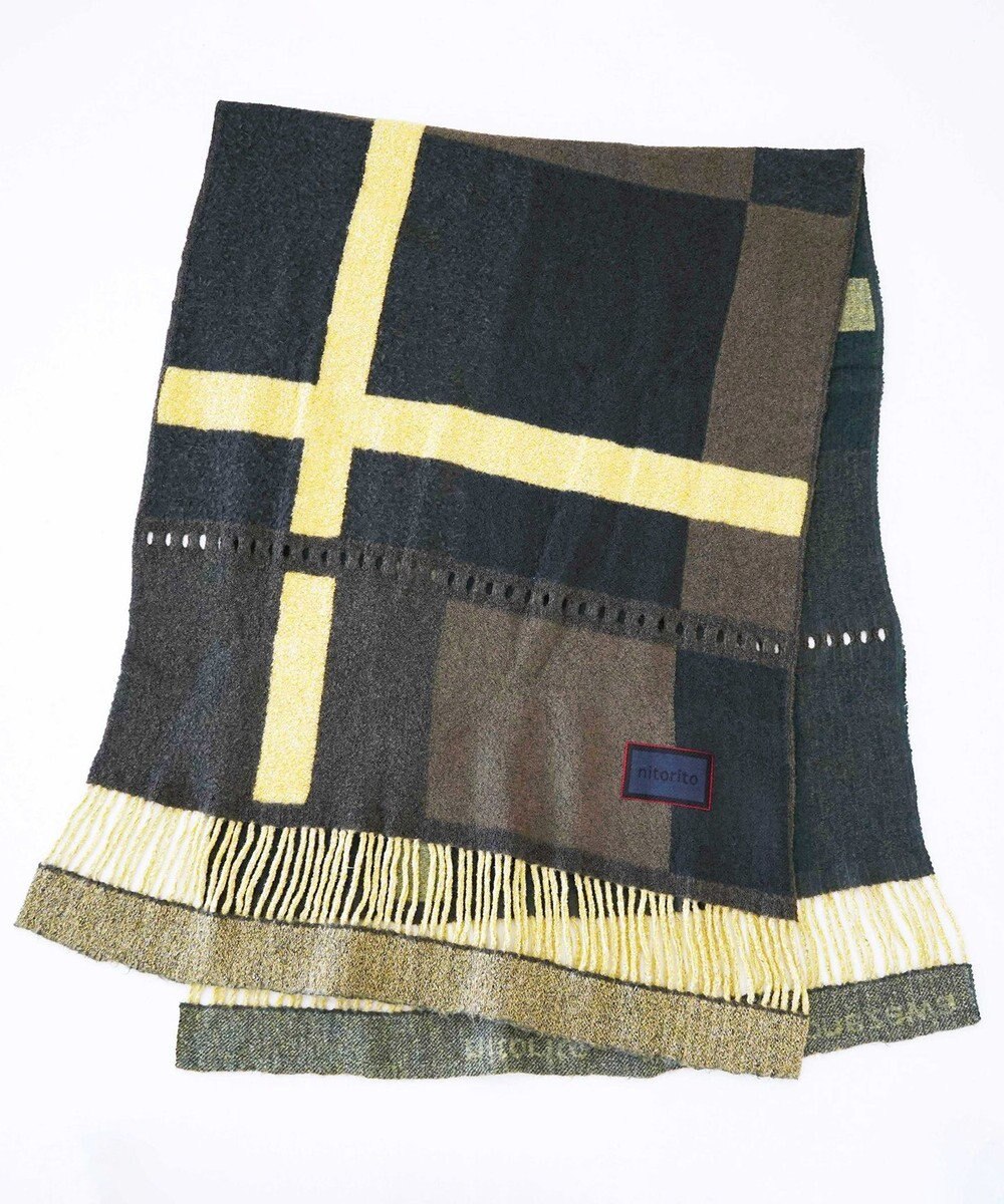nitorito 【3WAY/秋冬向け/UNISEX】wadachi チェック柄 ストール 