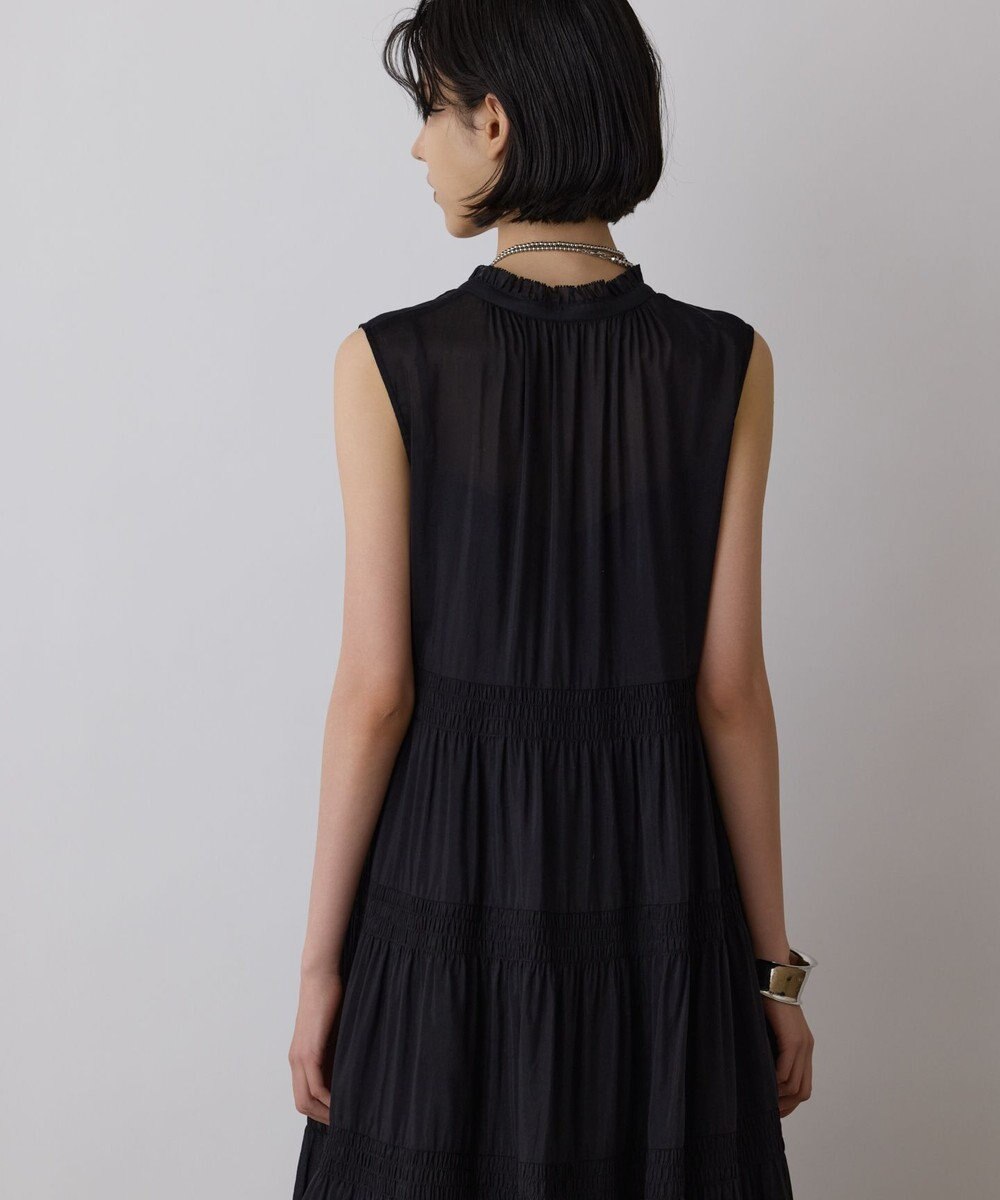 GRACE CONTINENTAL ティアードマキシカフタンワンピース 