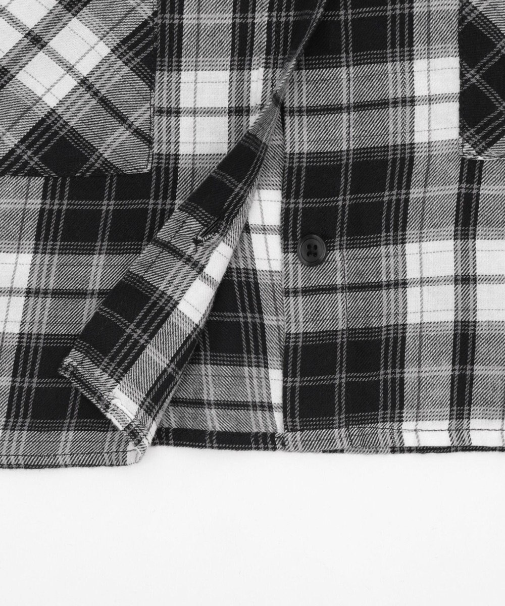 WEGO チェックショートシャツ 