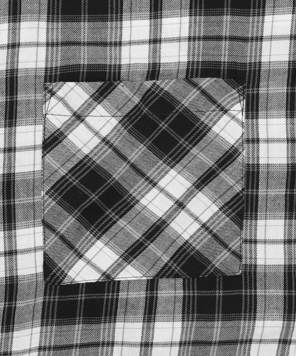 WEGO チェックショートシャツ 